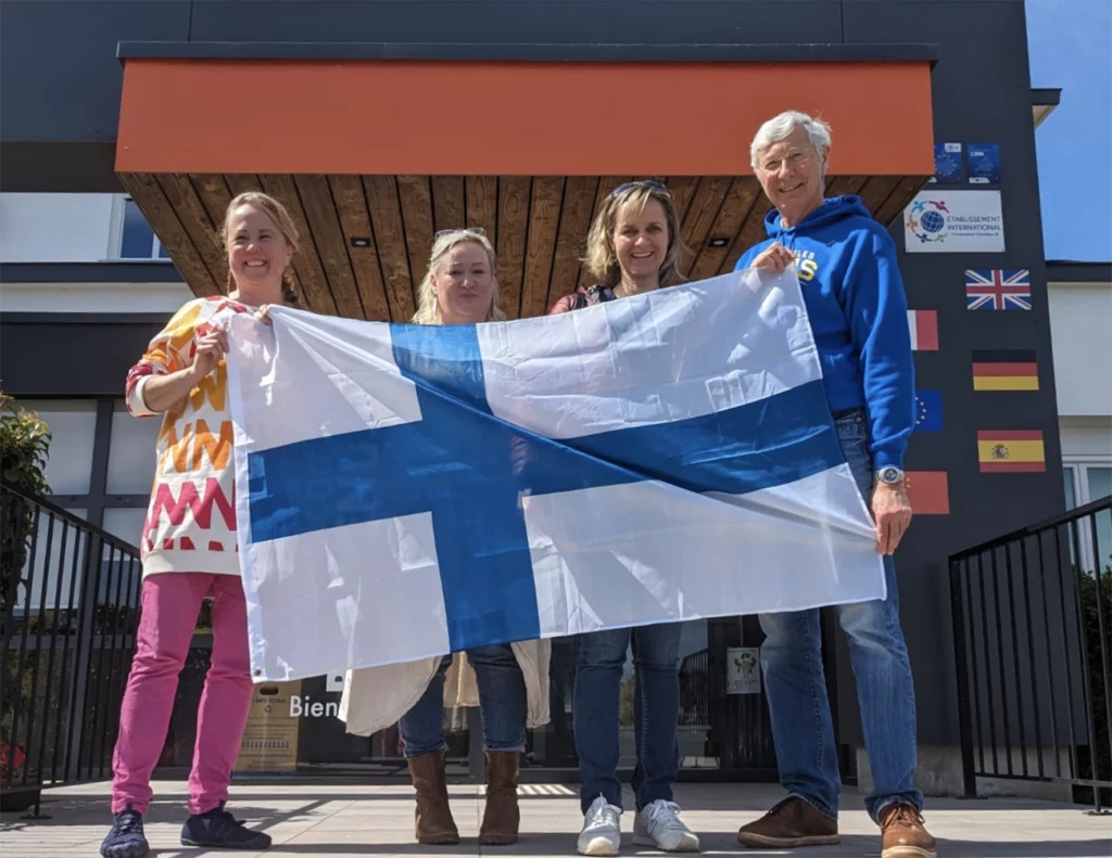 Accueil de collègues Finlandaises à Vannes