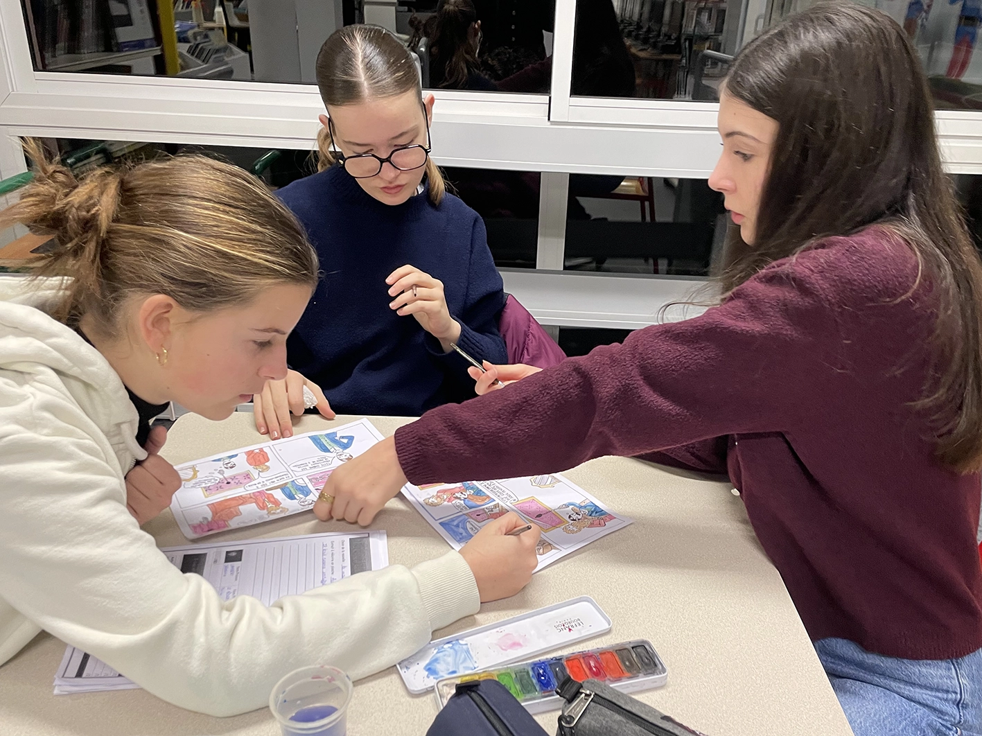 Création d'une bande dessinée